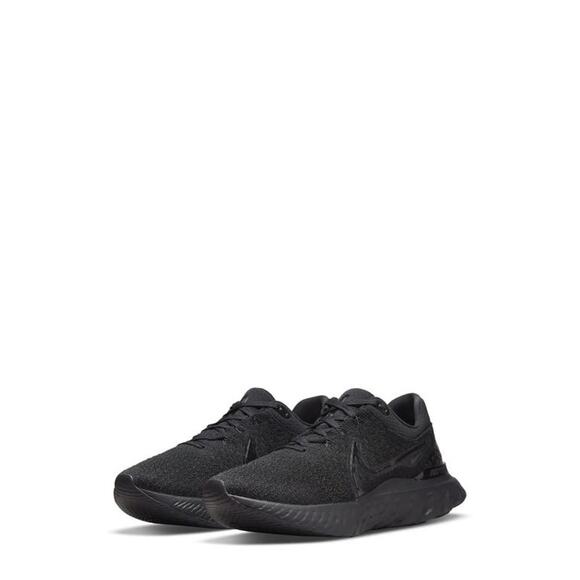 USED Nike Men's React Infinity Run Flyknit 3 Running Shoes, Black-Size 11